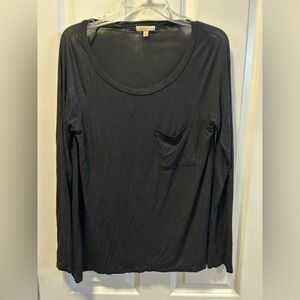 Bordeaux by anthropology, black T-shirt